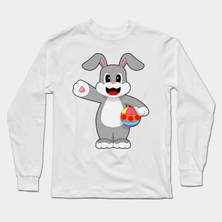 Rabbit Easter Easter egg Soccer Long Sleeve T-Shirt